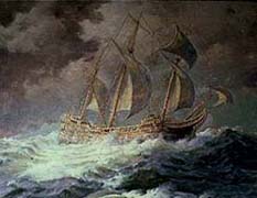 Passengers endured many hardships on the Mayflower.